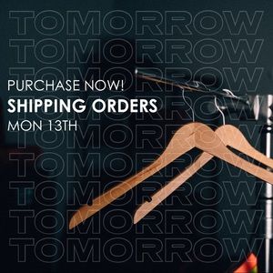 Shipping Orders Tomorrow 4/13